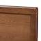 Baxton Studio Raya Mid-Century Walnut Brown Finished Wood Full Size Headboard 156-9419 - alternate 6